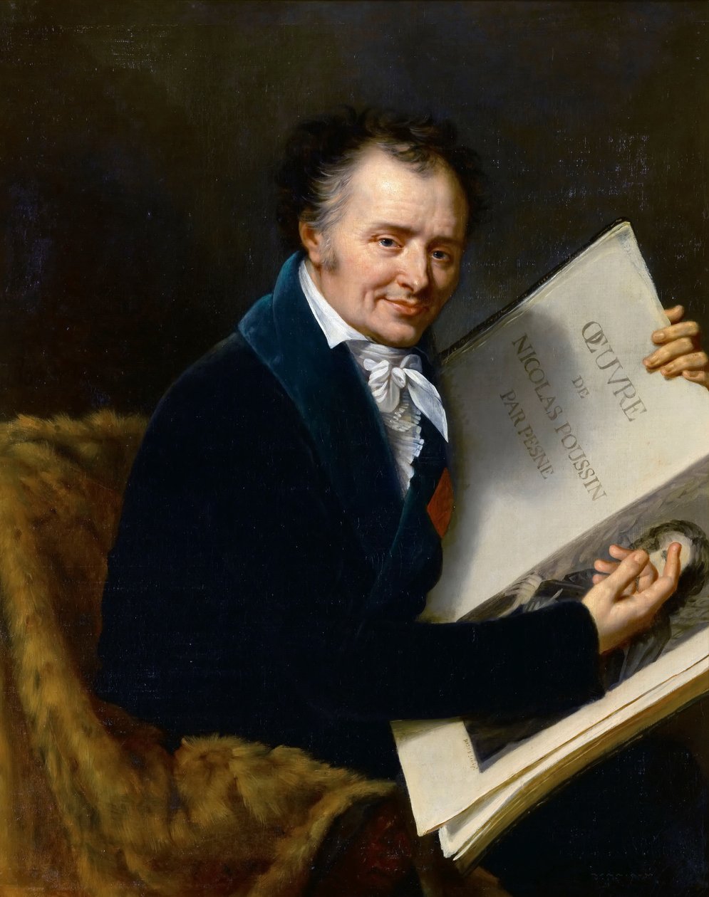 Portrett av Dominique-Vivant Denon 1747-1825 av Robert Lefevre