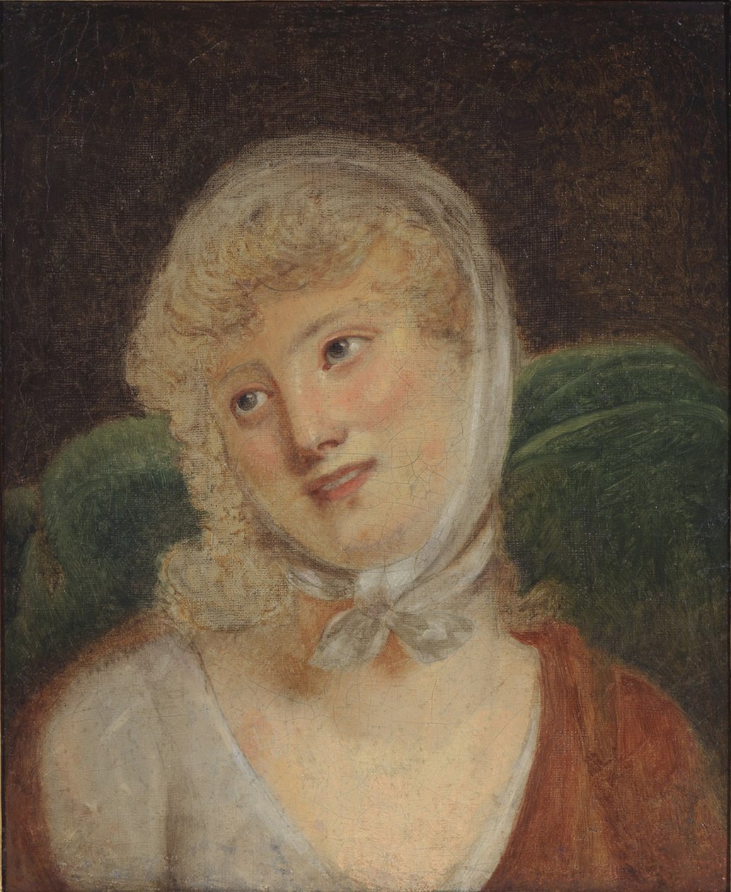 Portrett av Maria grevinne Walewska 1786-1817 av Robert Lefevre
