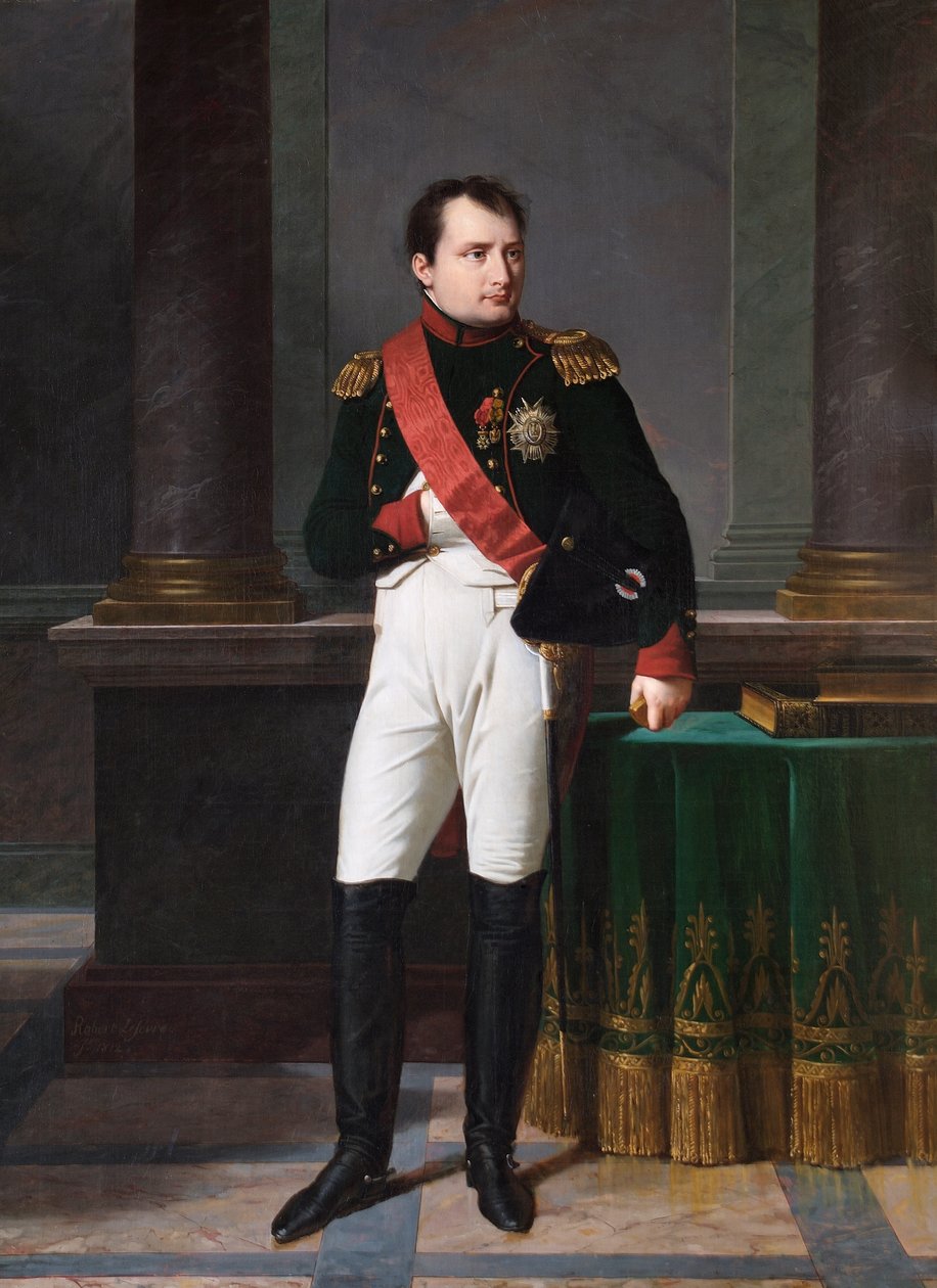 Portrett av Napoleon Bonaparte, 1812 av Robert Lefevre