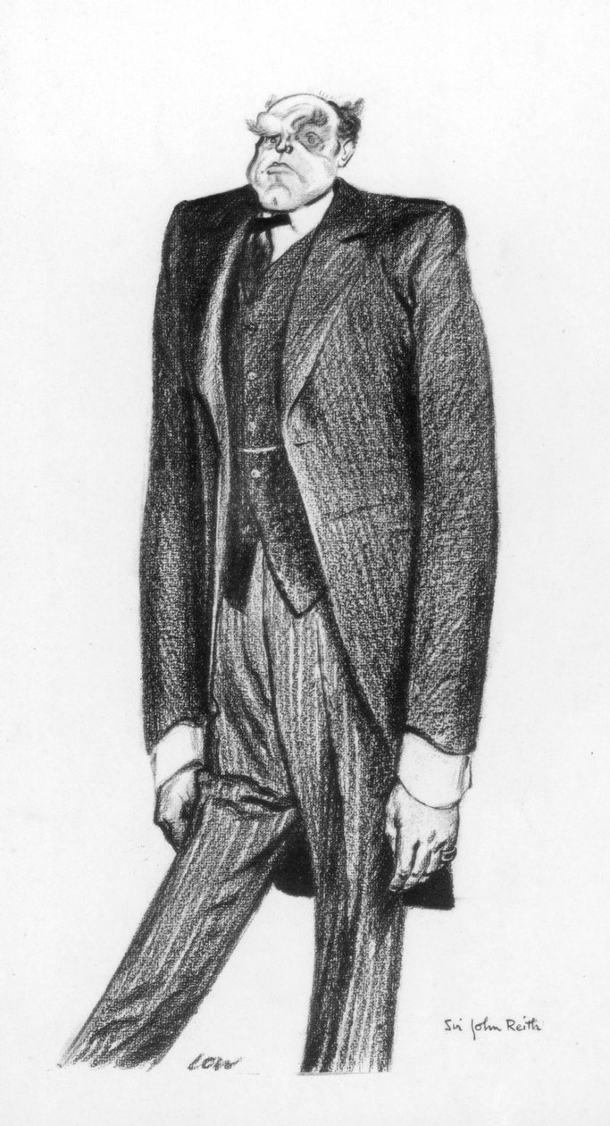 John Reith, 1. Baron Reith, 1933. av Robert Low
