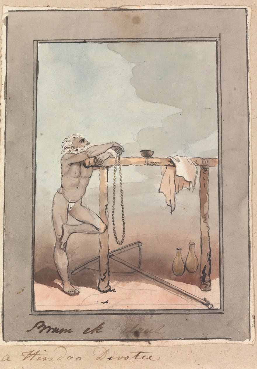En hinduistisk hengiven av Robert Mabon
