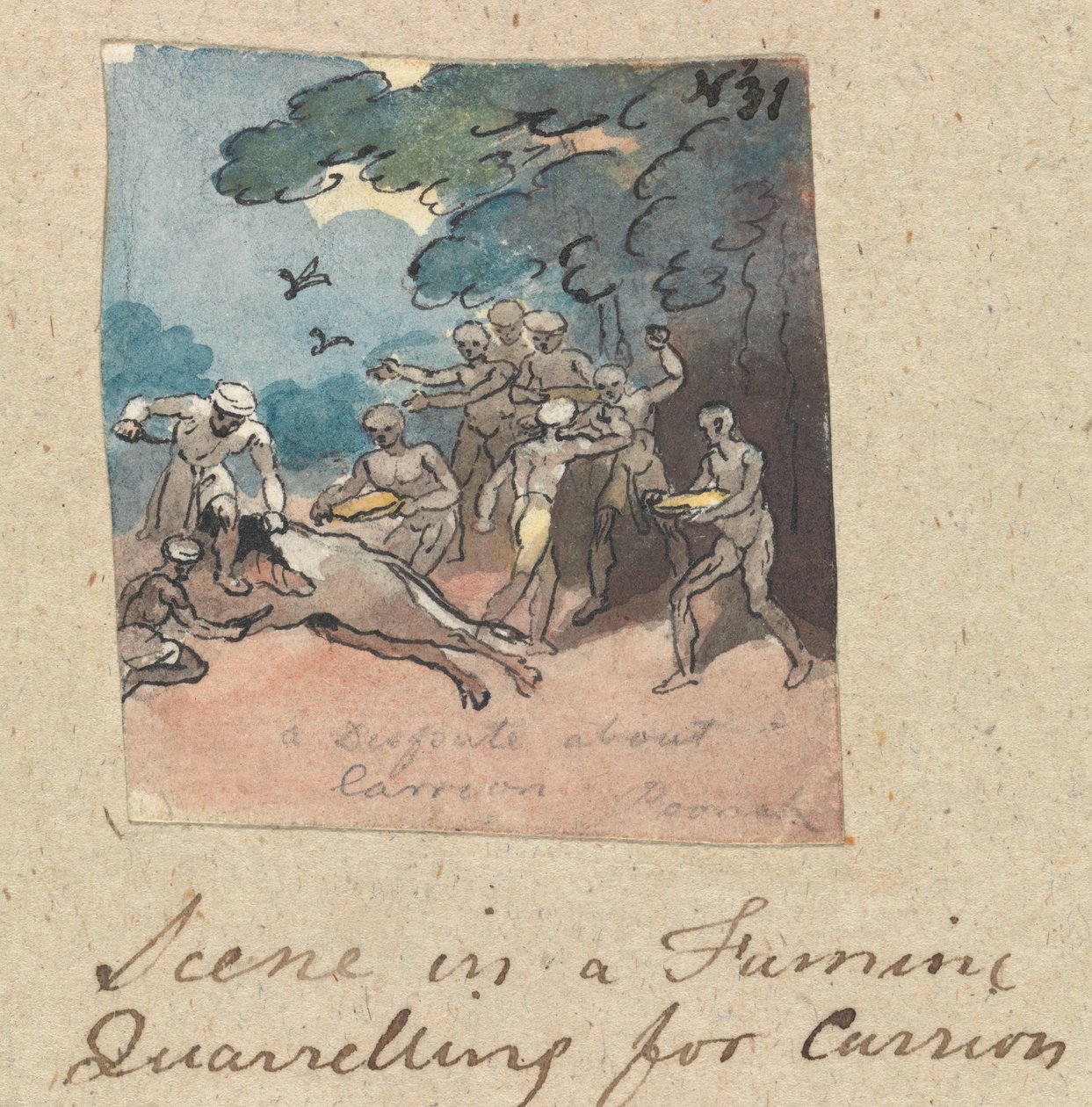 Scene in a Famine: Krangel for Carrion av Robert Mabon