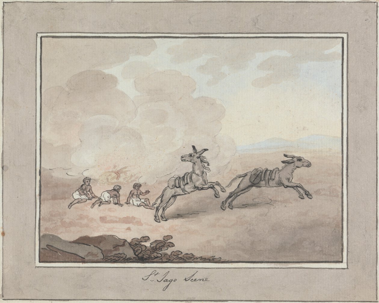 St. Tago Scene av Robert Mabon