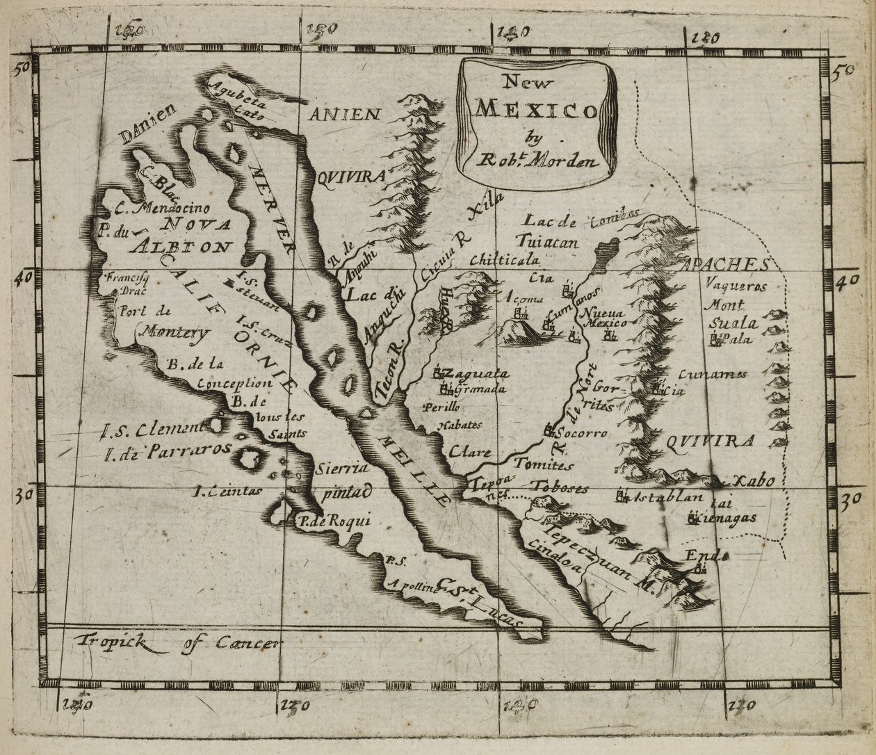 Maps.C.39.a.11, kart 57 New Mexico av Robert Morden