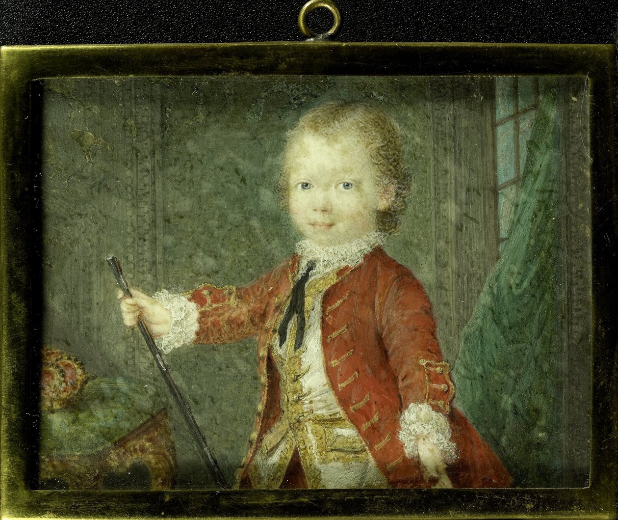 William V (1748-1806), prins av Orange-Nassau, som barn av Robert Mussard