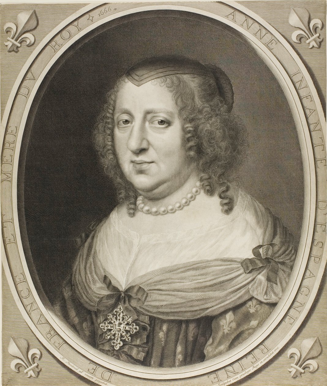 Anne av Østerrike av Robert Nanteuil