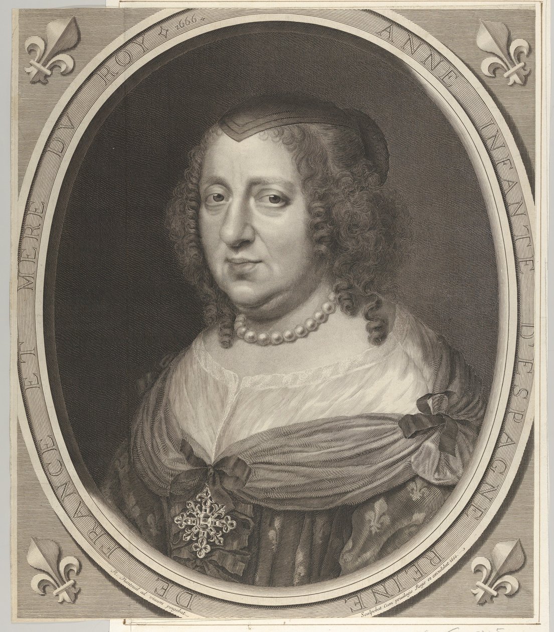 Anna av Østerrike av Robert Nanteuil