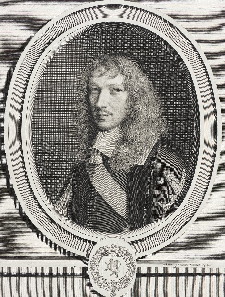 Basile Fouquet av Robert Nanteuil