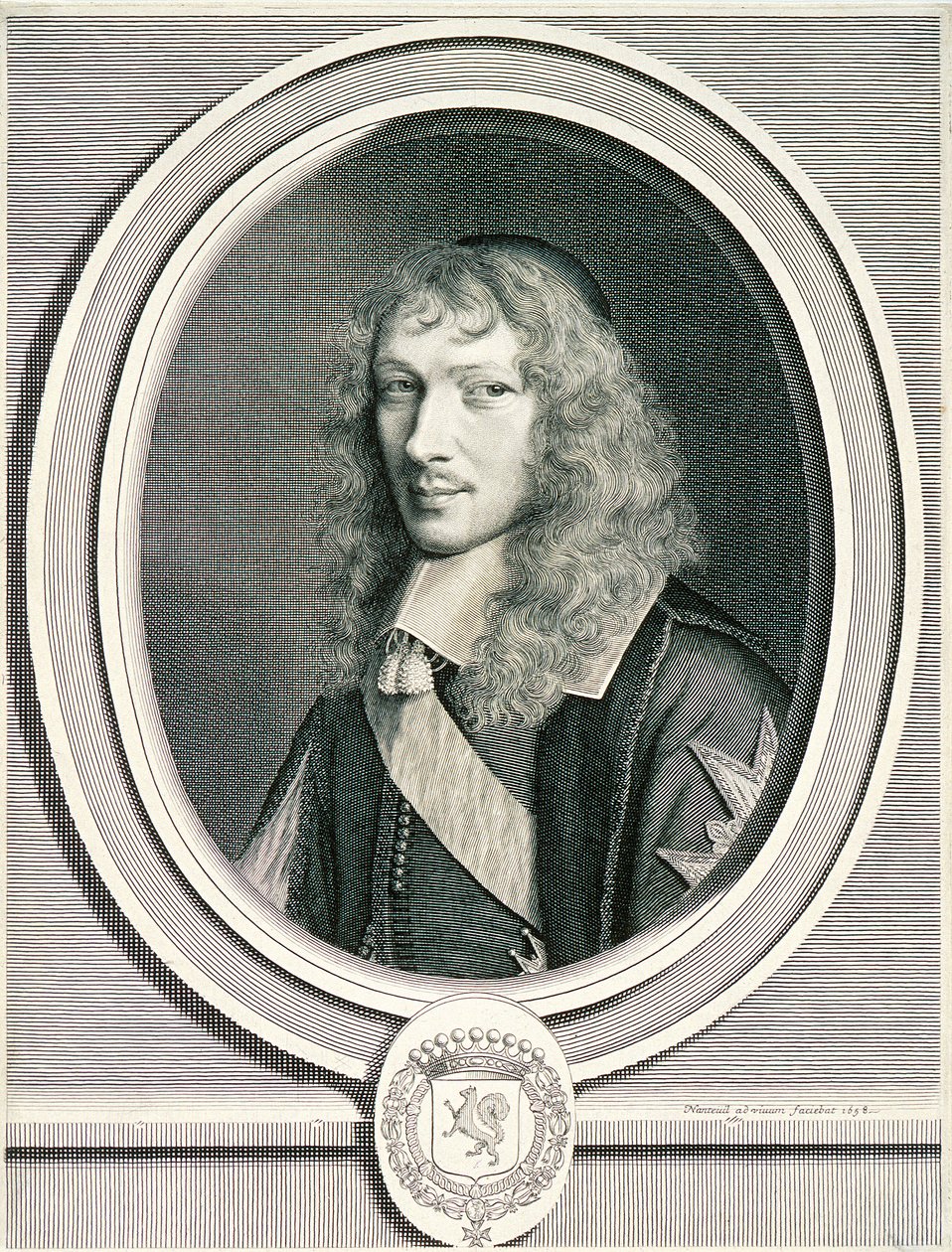 Basile Fouquet av Robert Nanteuil