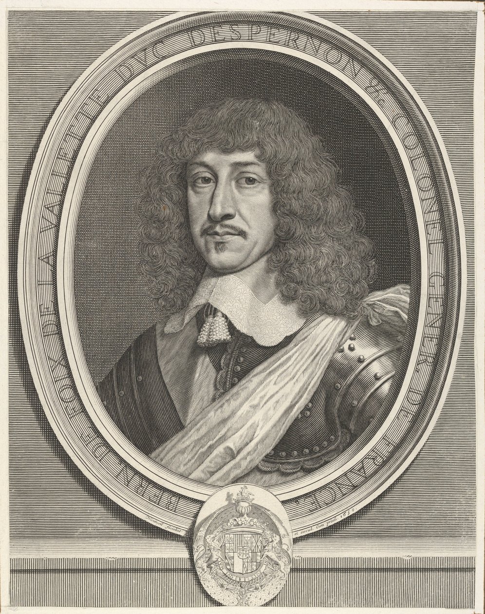 Bernard de Foix de La Valette, hertug av Epernon, 1630. av Robert Nanteuil