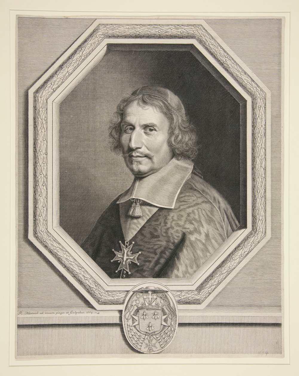 Kardinal Antoine Barberin, erkebiskop av Reims (erkebiskop av Reims) av Robert Nanteuil