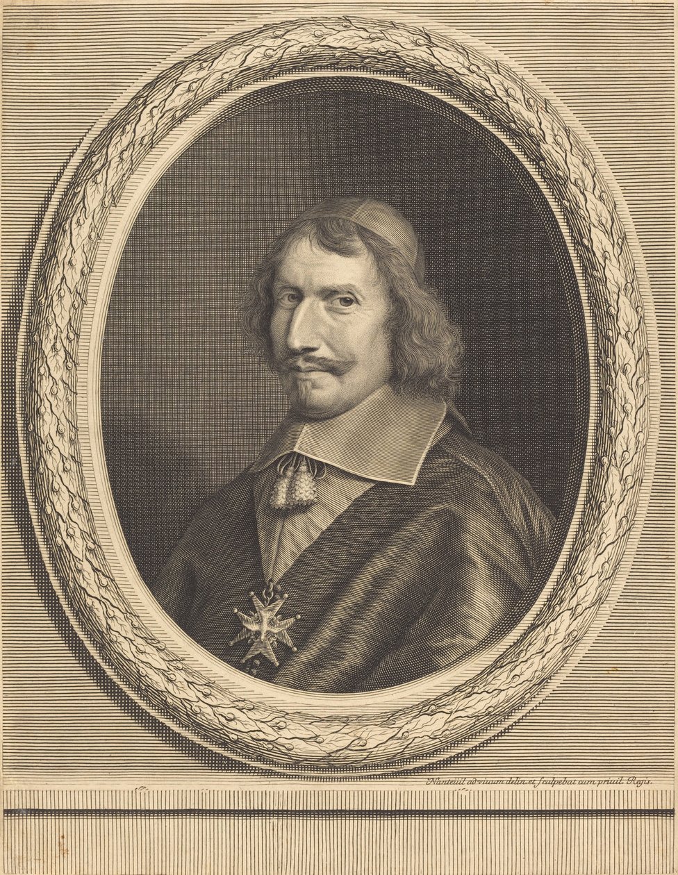 Kardinal Antonio Barberini av Robert Nanteuil