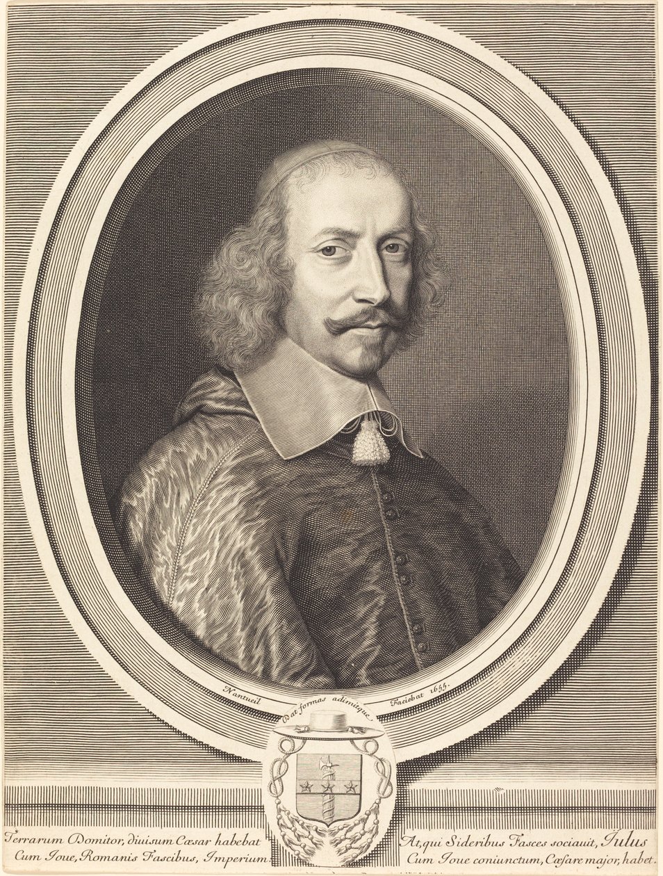 Kardinal Jules Mazarin av Robert Nanteuil