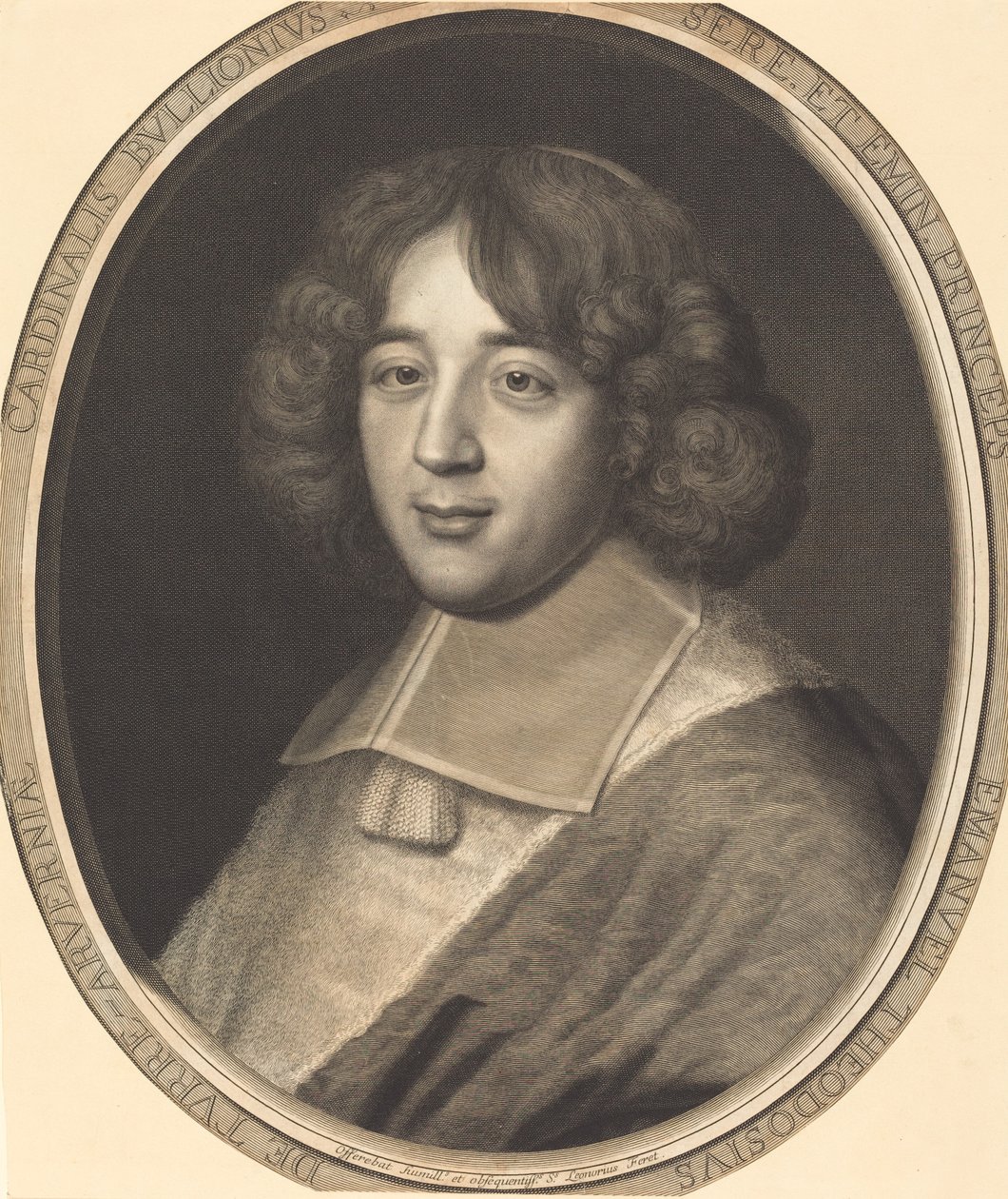 Kardinal av Bouillon av Robert Nanteuil