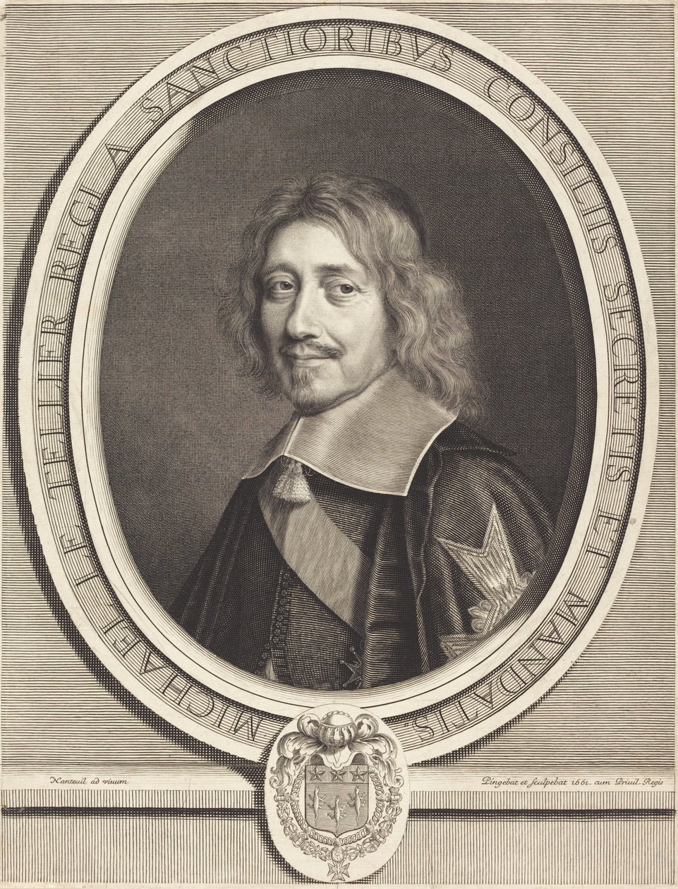 Kansler Michel Le Tellier av Robert Nanteuil