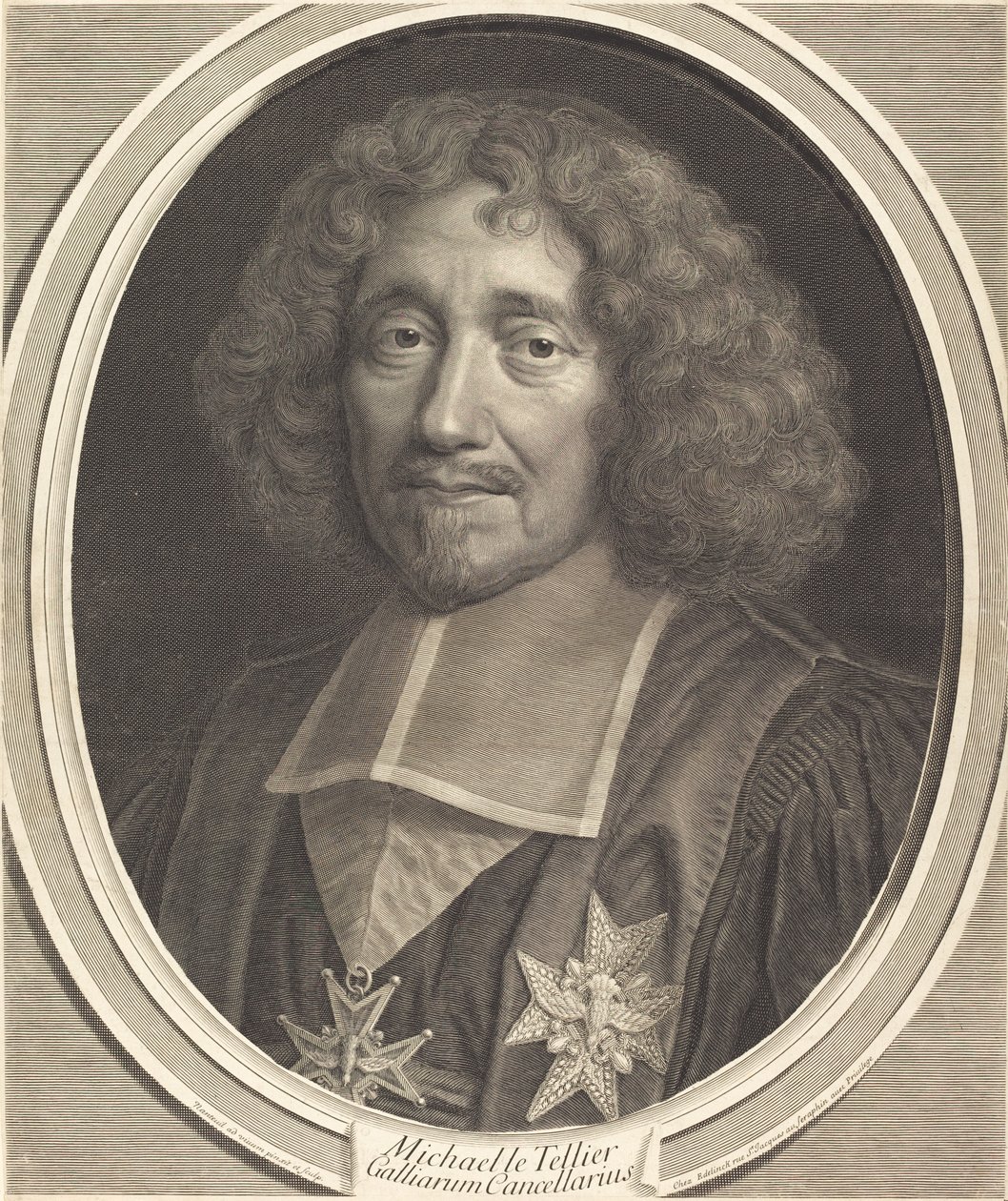 Kansler Michel Le Tellier av Robert Nanteuil