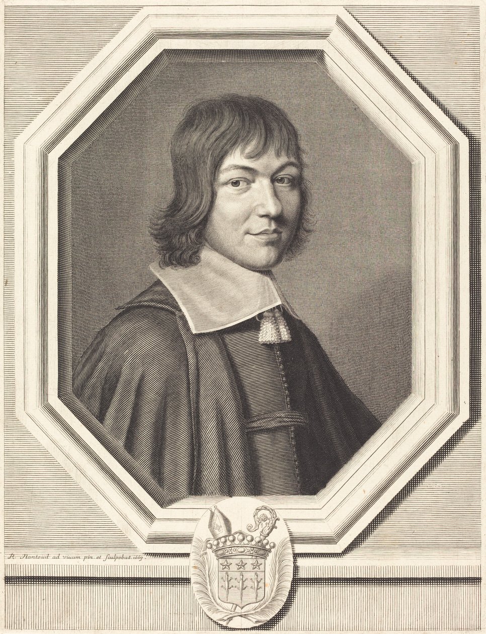 Charles Maurice Le Tellier av Robert Nanteuil