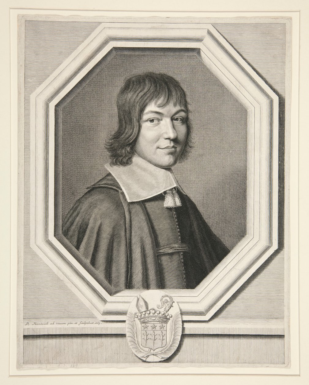 Charles-Maurice Le Tellier, erkebiskop av Reims (erkebiskop av Reims) (1642-1710) av Robert Nanteuil