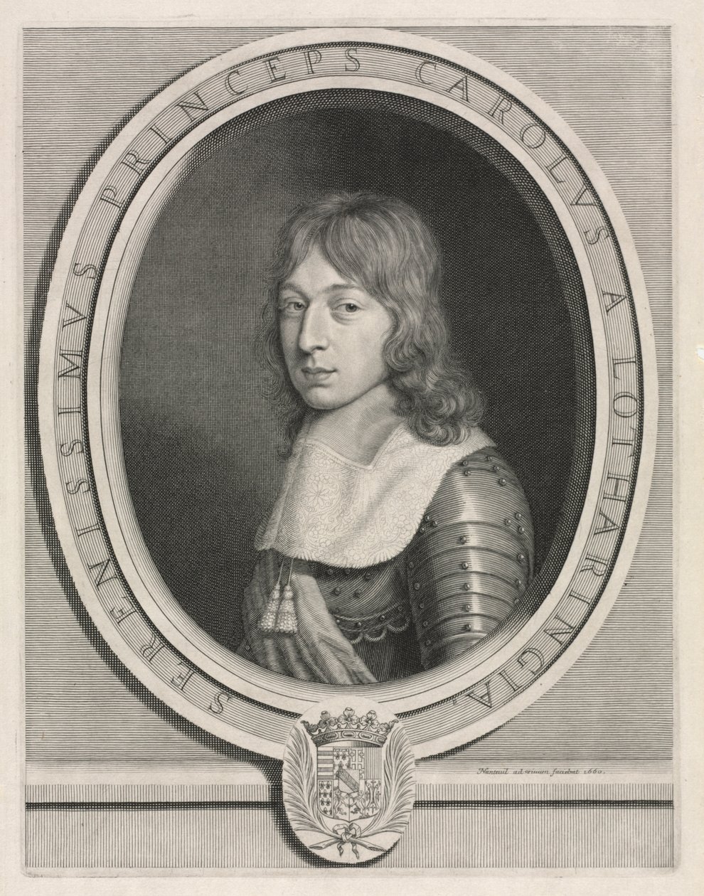 Charles V, hertug av Lorrain, 1660. av Robert Nanteuil
