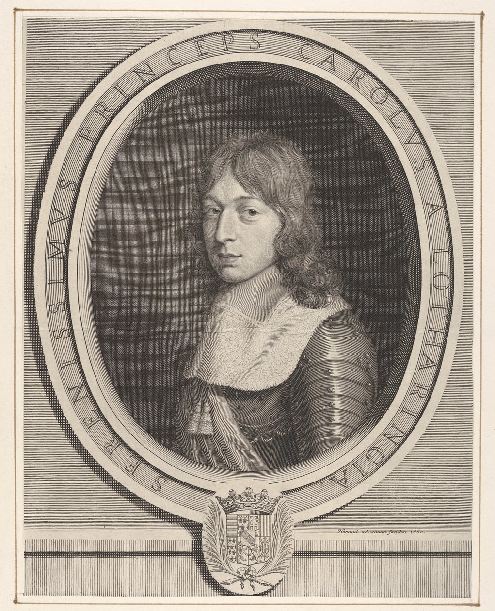 Charles V, hertug av Lorraine, 1660. av Robert Nanteuil