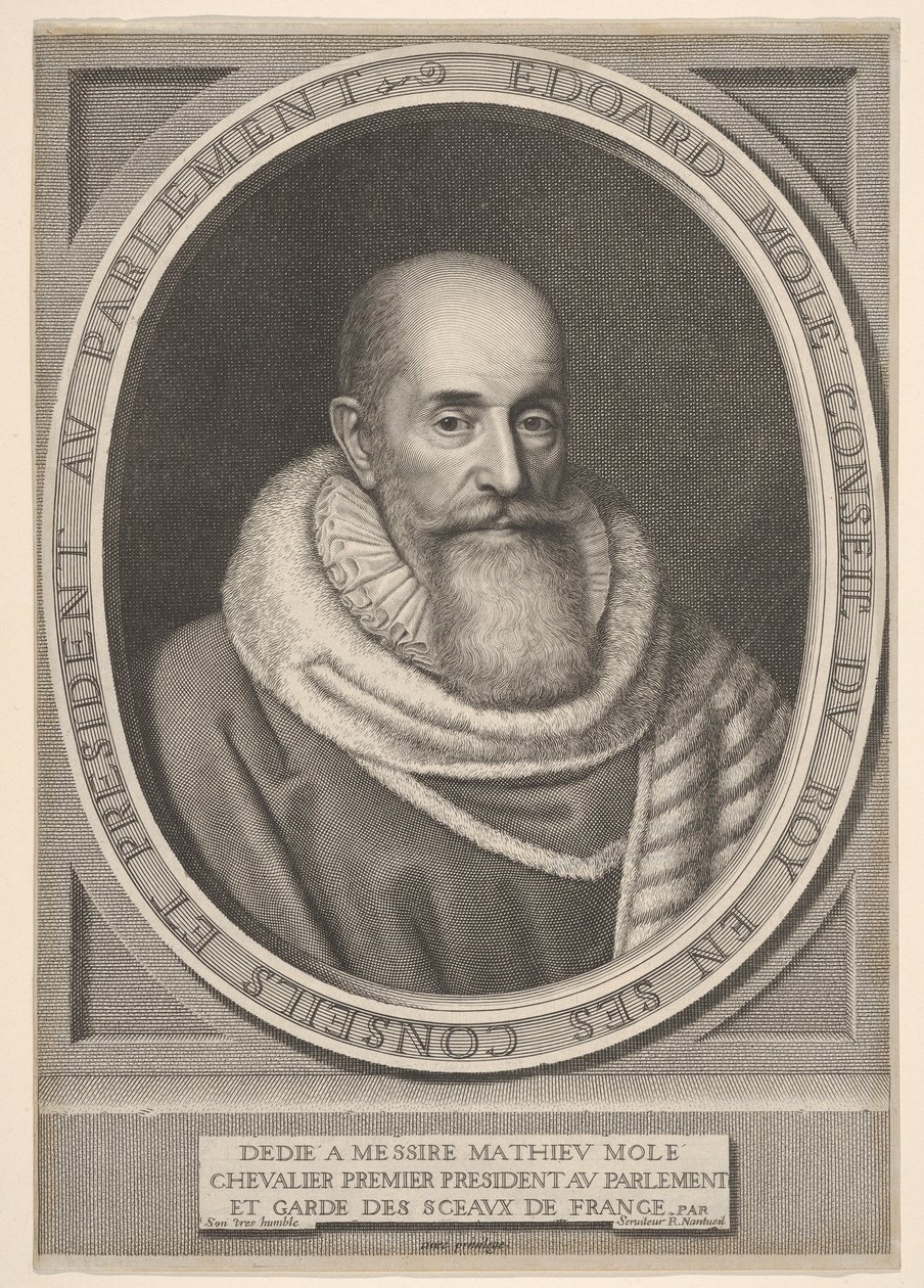 Edouard Molé av Robert Nanteuil