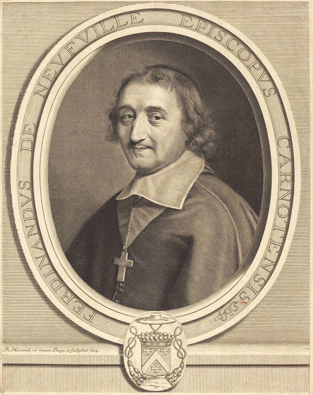 Ferdinand av Neufville av Robert Nanteuil