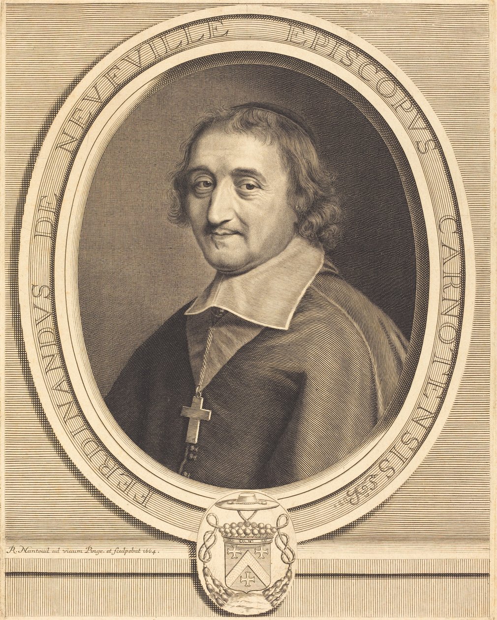 Ferdinand av Neufville av Robert Nanteuil