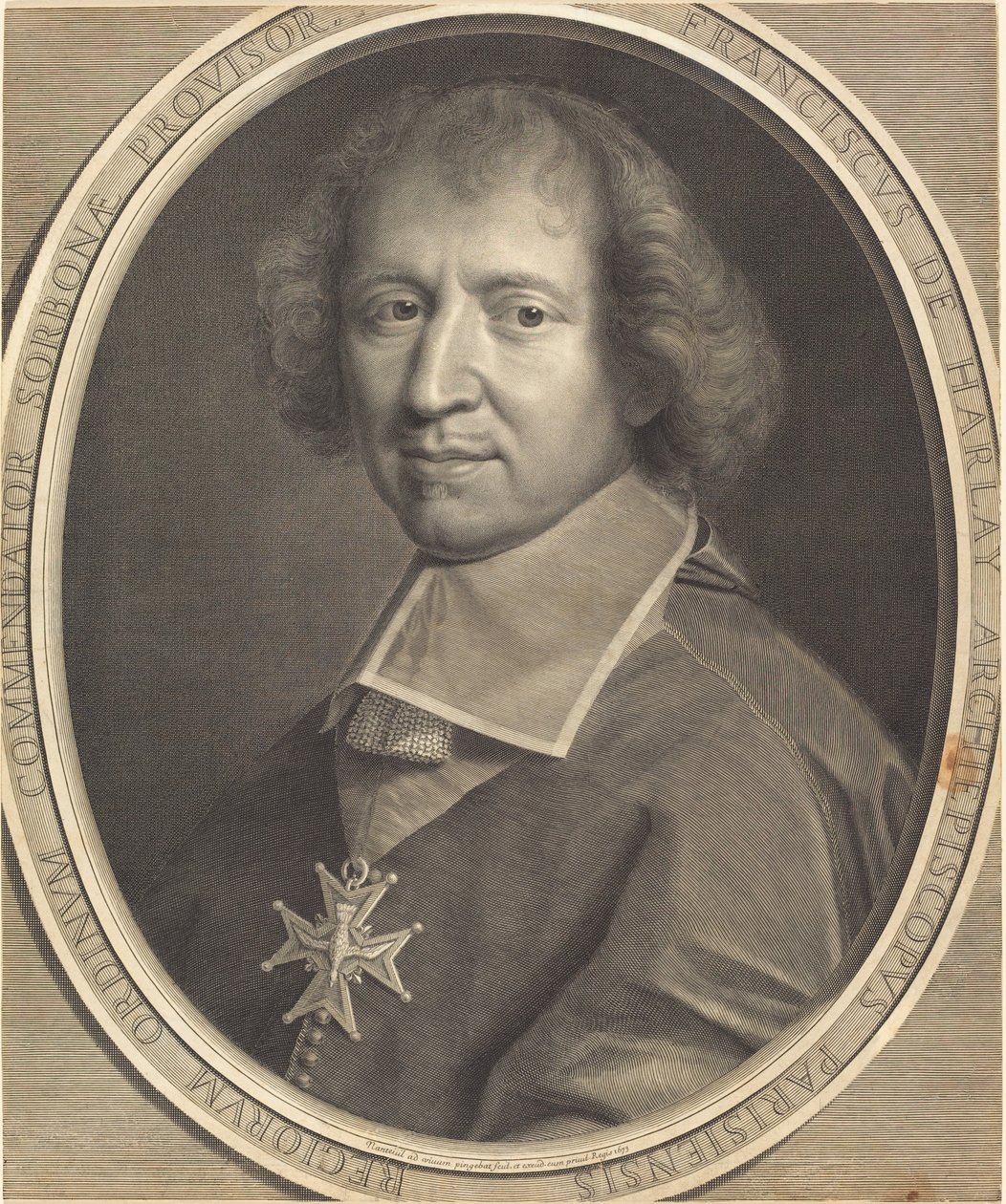 François de Harlay av Robert Nanteuil