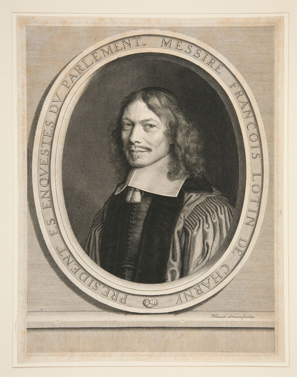 Fran?ois Lotin de Charny (president for parlamentet i Paris) av Robert Nanteuil