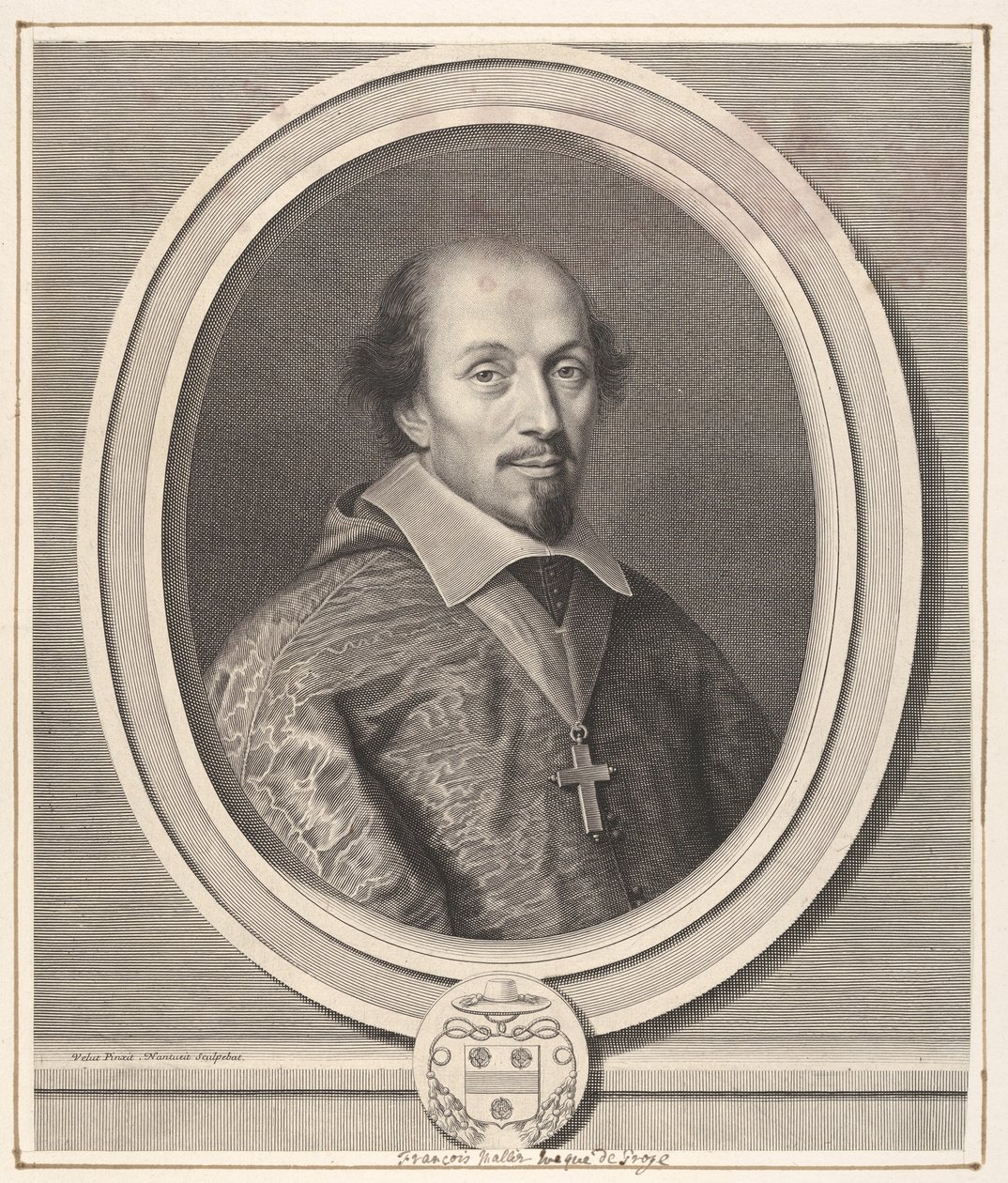 Francois Mallier du Houssay, ca. 1656. av Robert Nanteuil