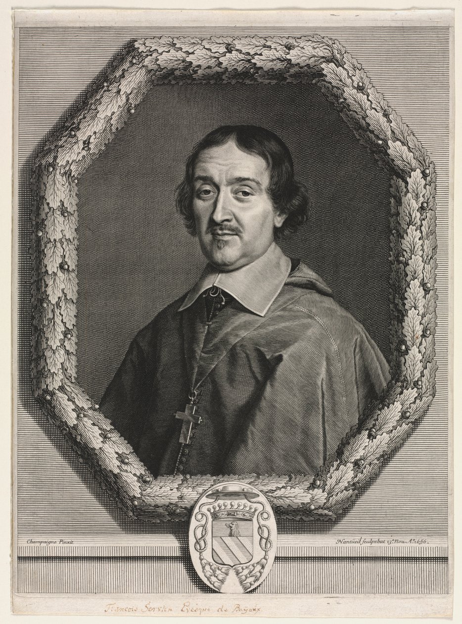 Francois Servien, biskop av Bayeux, 1656. av Robert Nanteuil