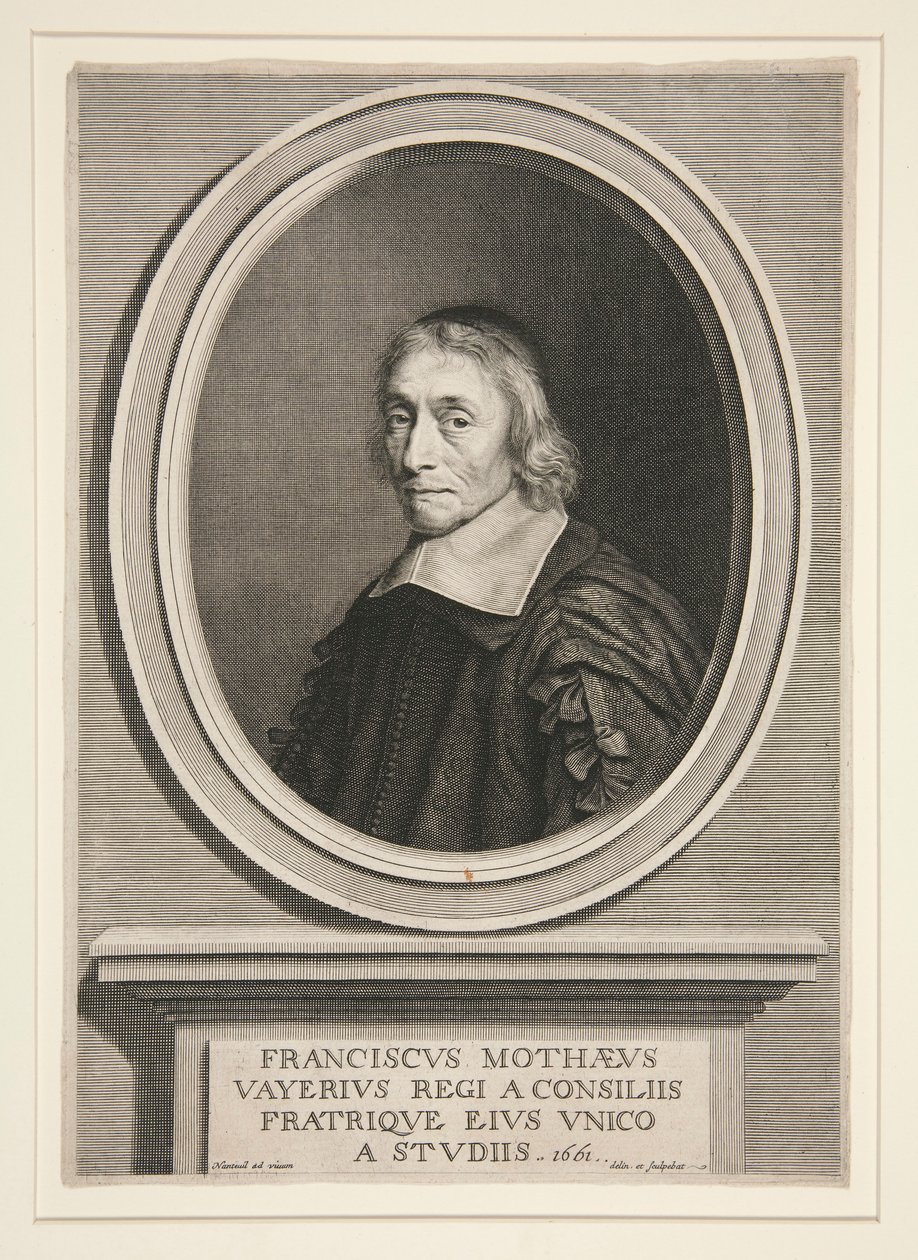 François de la Mothe-Le Vayer, rådgiver for av Robert Nanteuil