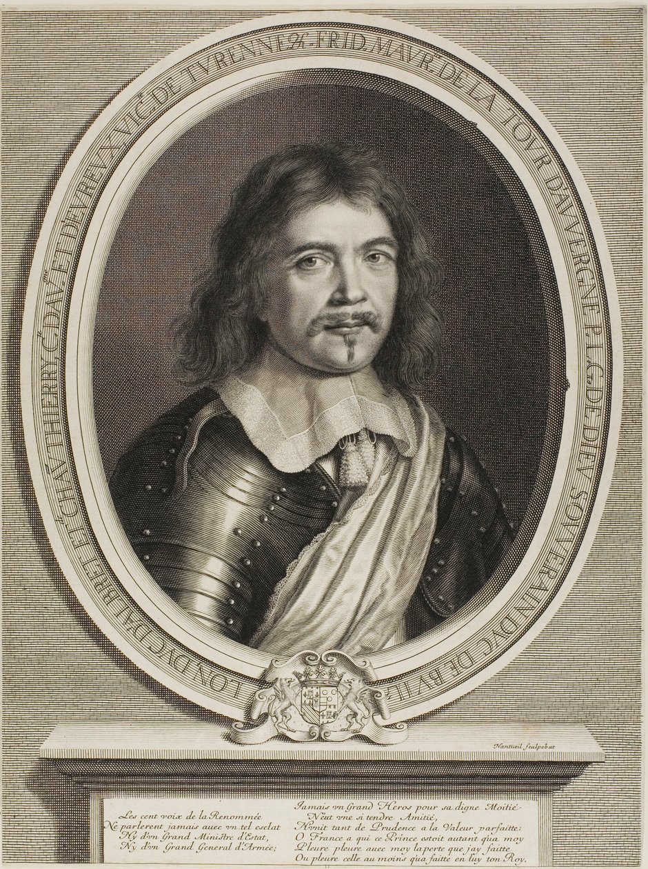 Frederic-Maurice Duc de Bouillon av Robert Nanteuil