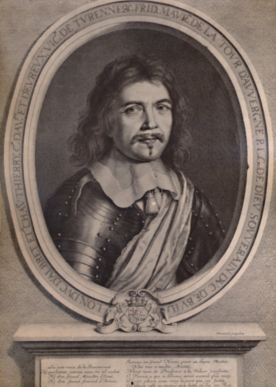 Frederic Maurice de la Tour dAuvergne, hertug av Bouillon, fransk soldat, 1600-tallet 1894 av Robert Nanteuil