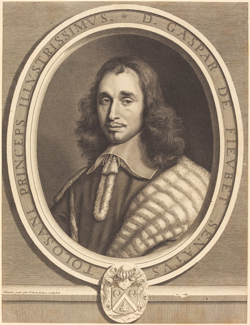 Gaspard de Fieubet av Robert Nanteuil