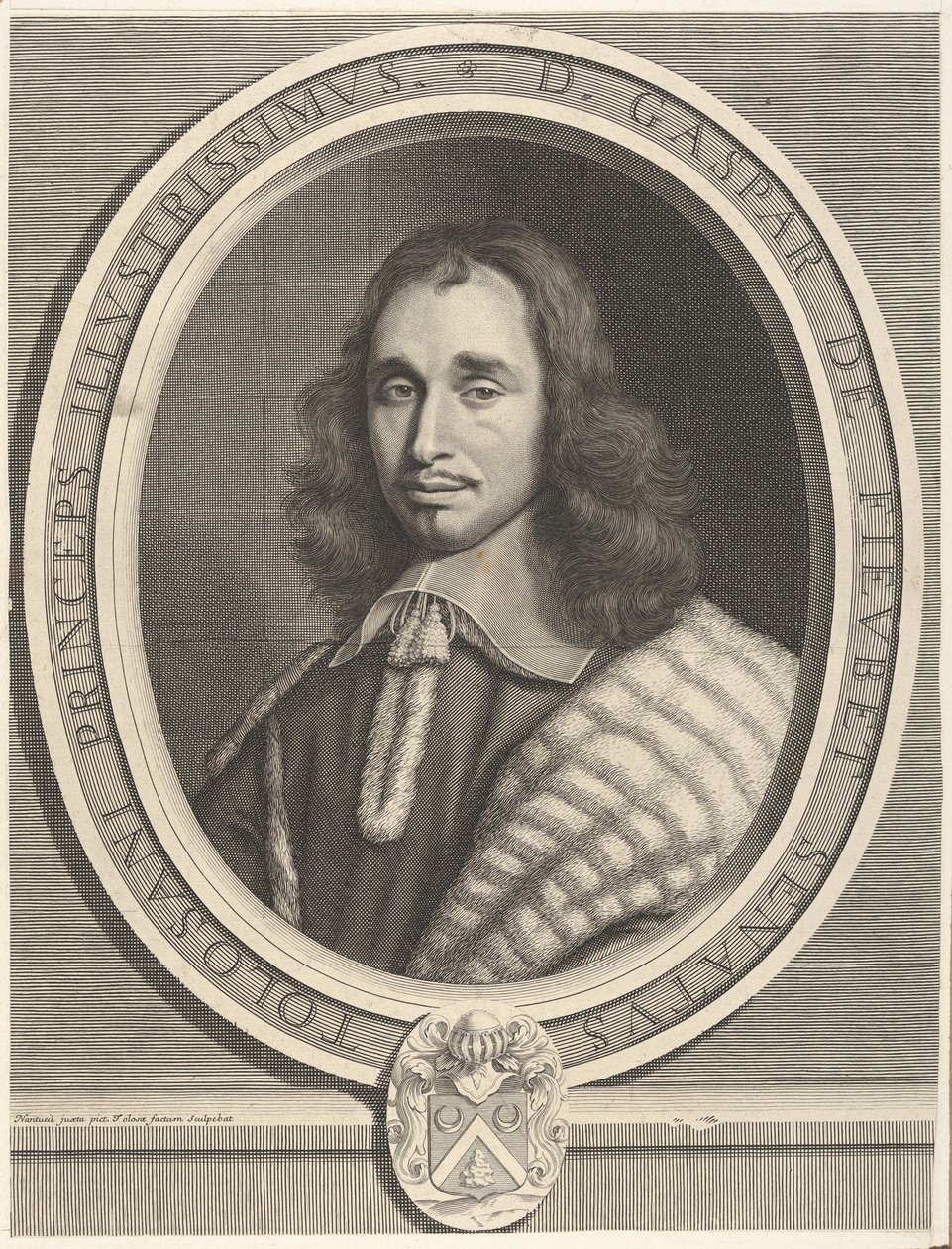 Gaspard de Fieubet, ca. 1654 av Robert Nanteuil