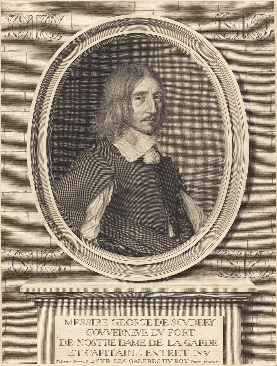Georges de Scudery av Robert Nanteuil