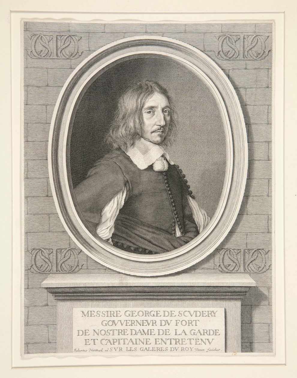 Georges de Scud?ry, forfatter, medlem av akademiet (1601-1668) av Robert Nanteuil