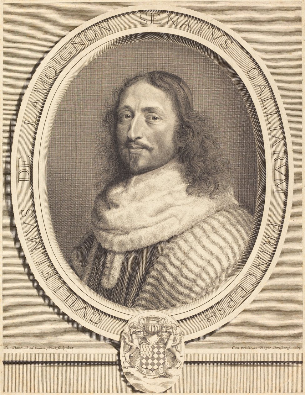 Guillaume de Lamoignon av Robert Nanteuil