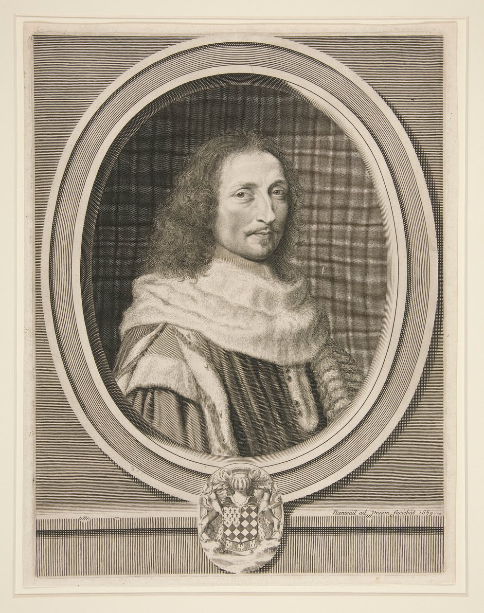 Guillaume de Lamoignon, markis av Baville av Robert Nanteuil