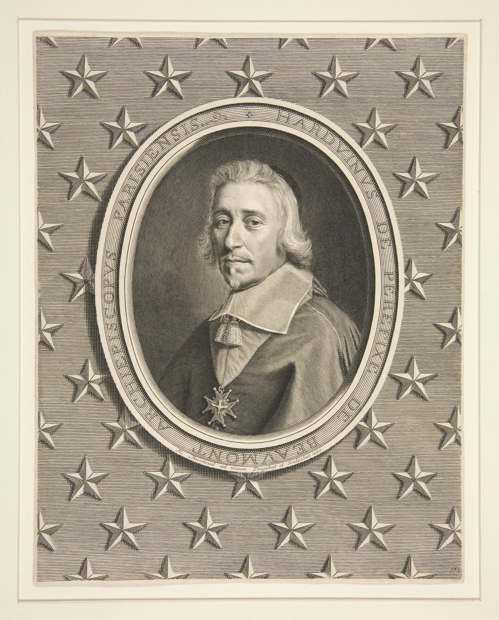 Hardouin de P?r?fixe de Beaumont, erkebiskop av Paris (erkebiskop av Paris) (1605-1671) av Robert Nanteuil