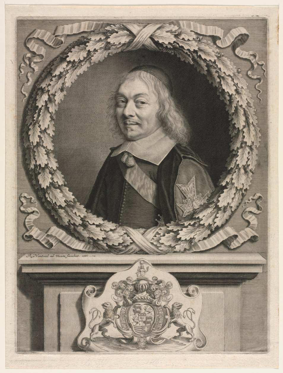 Henri-Auguste de Loménie Comte de Brienne av Robert Nanteuil