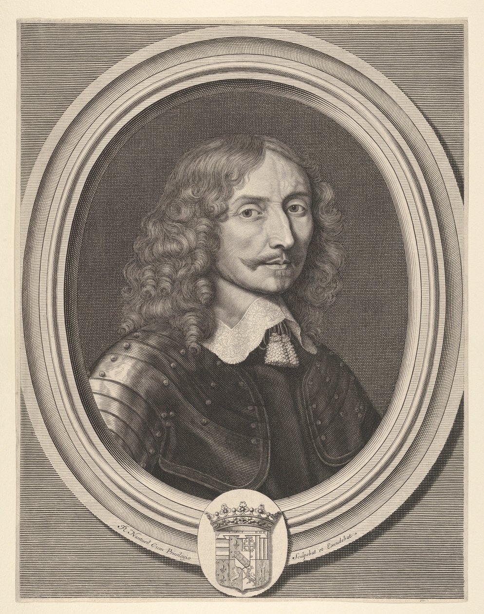 Henry II av Lorraine, Marquis de Mouy, ca. 1651. av Robert Nanteuil
