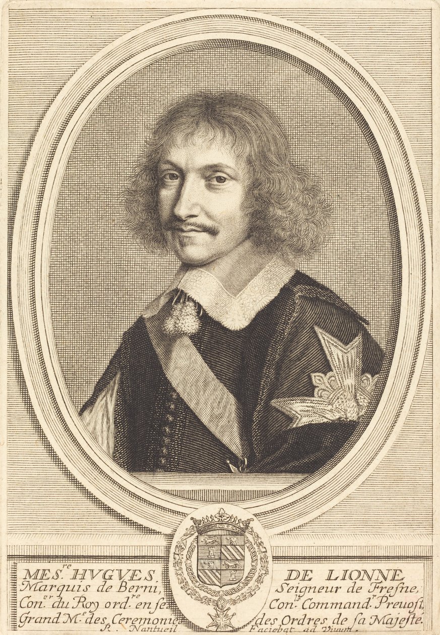Hugues de Lionne av Robert Nanteuil