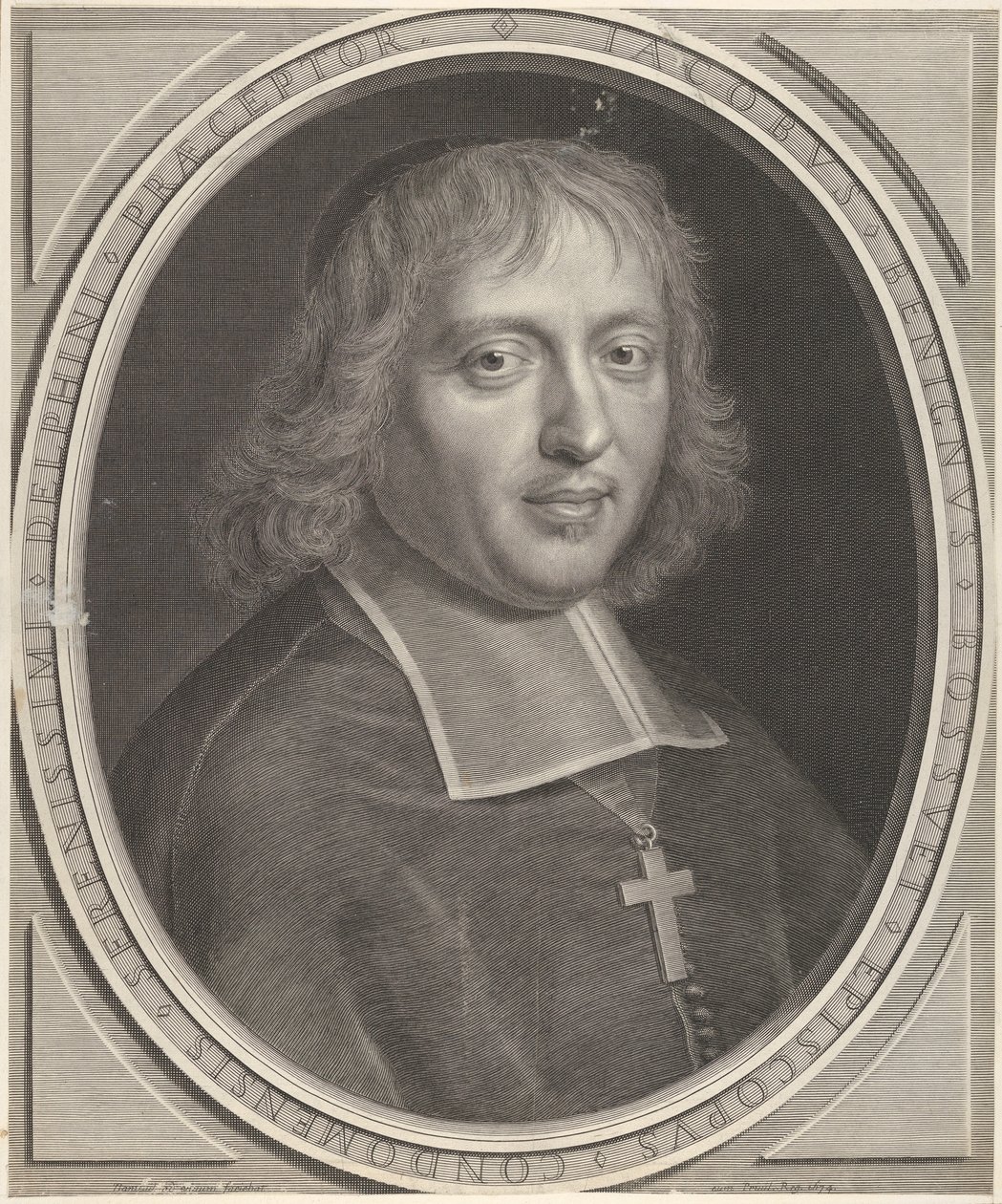 Jacques-Bénigne Bossuet av Robert Nanteuil
