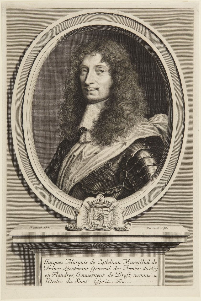 Jacques, marki de Castelnau - 1658 av Robert Nanteuil