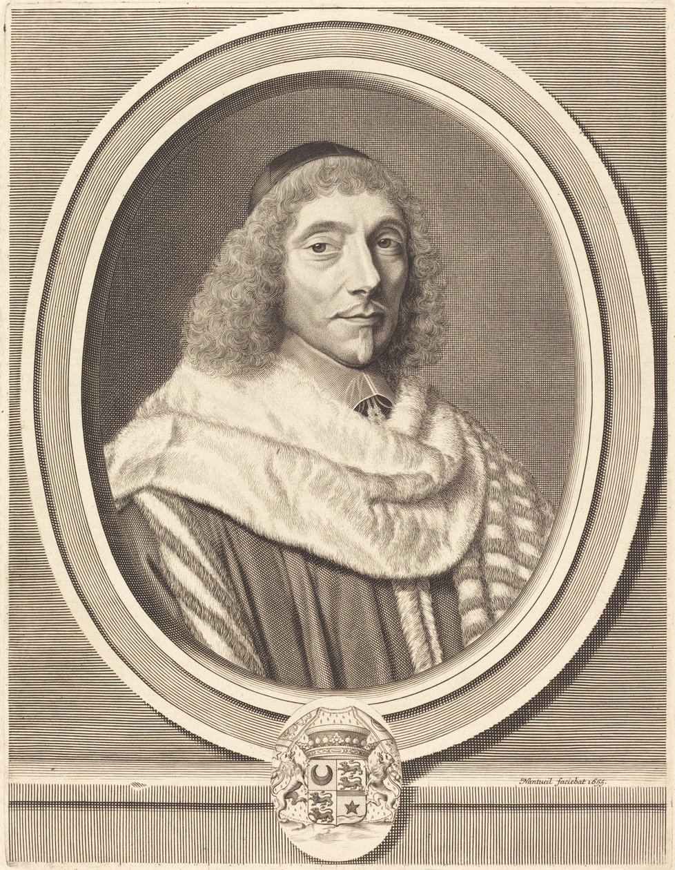 Jean Antoine de Mesmes av Robert Nanteuil