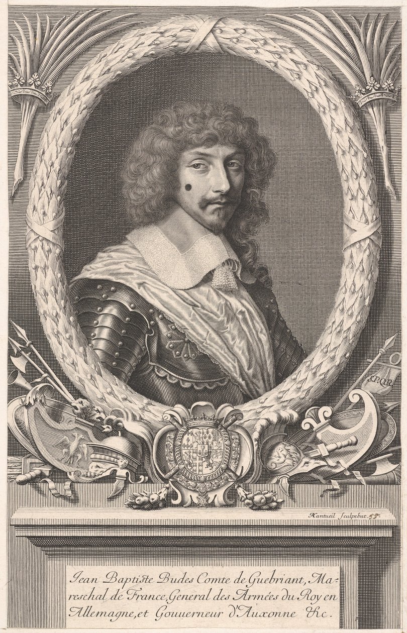Jean-Baptiste Budes de Guébriant, 1655. av Robert Nanteuil