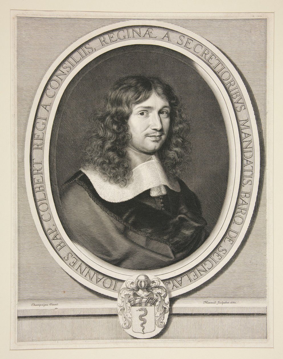 Jean-Baptiste Colbert, generalkontrollør for finansene av Robert Nanteuil