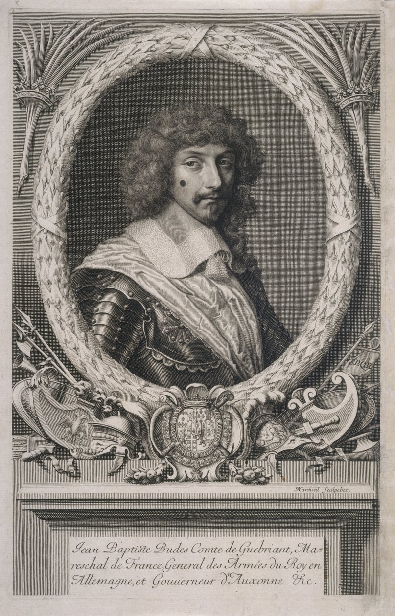 Jean Baptiste Budes, comte de Guebriant [...] av Robert Nanteuil
